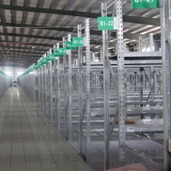 2-3 Levels Mezzanine Storage Rack Multi Level For Customized Warehouse Storage