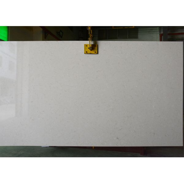 Bathroom Vanity Top White Quartz Stone Engineered Stone Slabs Brushed Finished