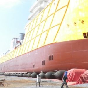 Buy cheap Anti Bursting Marine Inflatable Ship Launching Rubber Airbag product