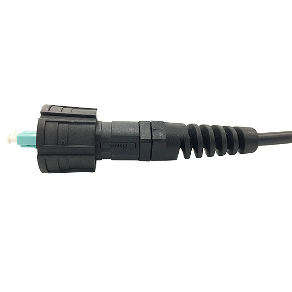 Base Stations Lc To Lc Connector , 2 Fiber ODVA IP Lc Duplex Connector