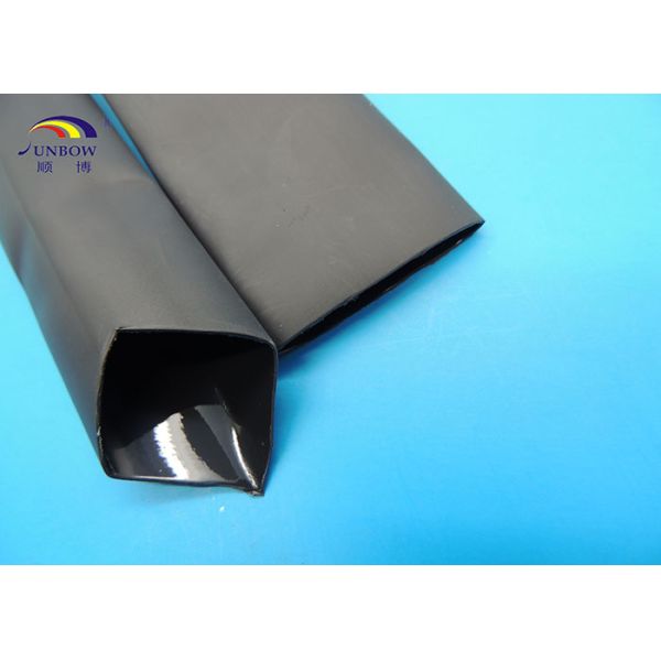 Flexible Polyolefin Heat Shrink Tubing , Meltable Liner heat shrinking tubing 12.7mm