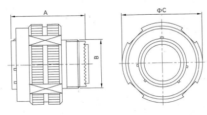 MIL-DTL-38999 Series Ⅰ,Ⅱ,And Ⅲ Connectors, D38999/26WC35PCN. D38999 Series Ⅲ