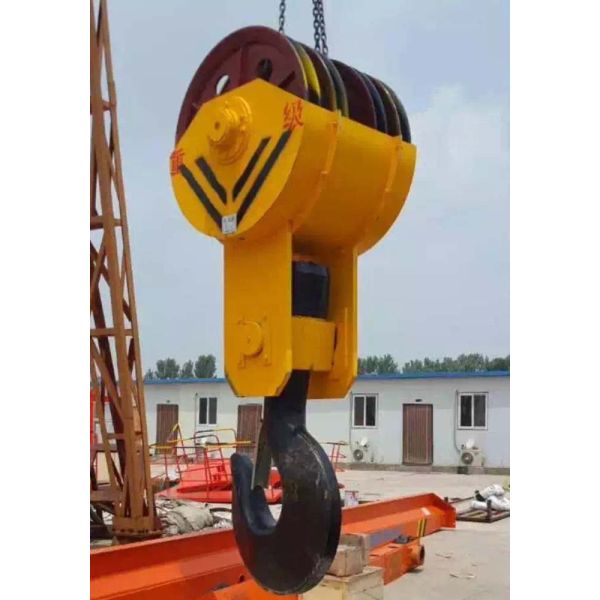 Industrial Use Lifting Crane Hook Long Service Life Time For Tower Crane