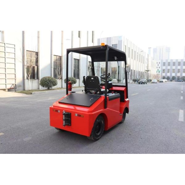Buy cheap YONGJIELI 4000 KG AC Steering EPS Electric Towing Tractor Lithium Battery product