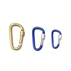 Buy cheap High Performance Friction Climbing Carabiner Clips , Locking Carabiner Keychain product