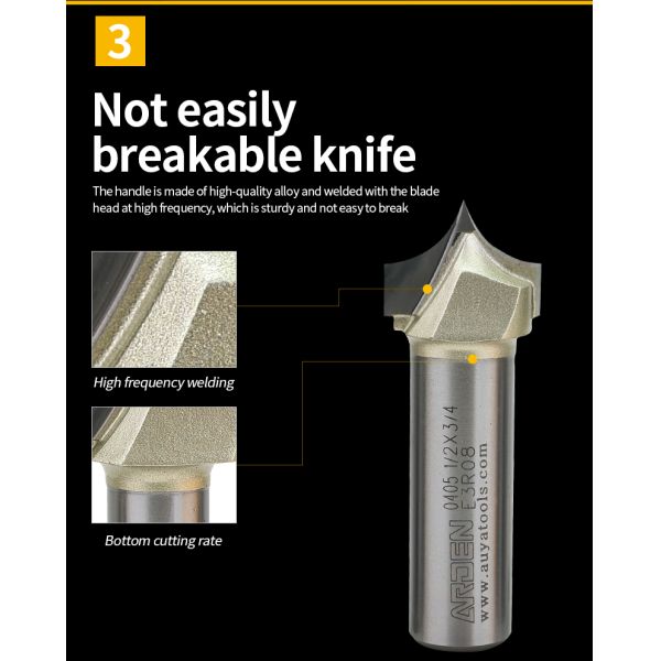 Cnc Wood Bits Fresas Para Router High-quality Sharp Nosed Ovolo Router Bits for Wood Woodworking Arden Cnc Bits