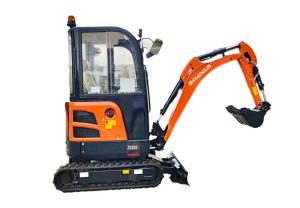 Buy cheap ZG020U Smallest Mini Excavator Machine Efficient Operation With Cab product