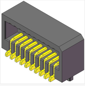 0.8mm BTB Female Header 4 To 52P Connector H5.1 SMT Pcb Board Connectors