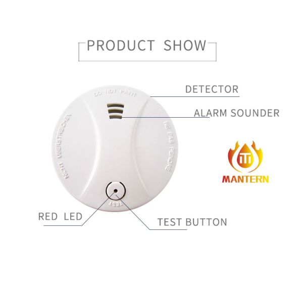 SMT Design Photoelectric Fire Alarms Smoke Detectors Automatic Detection