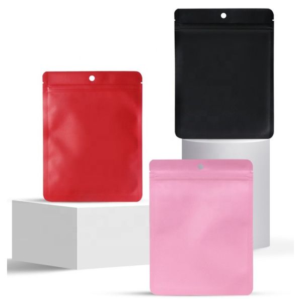 colorful plastic paper bag with zipper food grade paper bag kraft paper bag heat seal