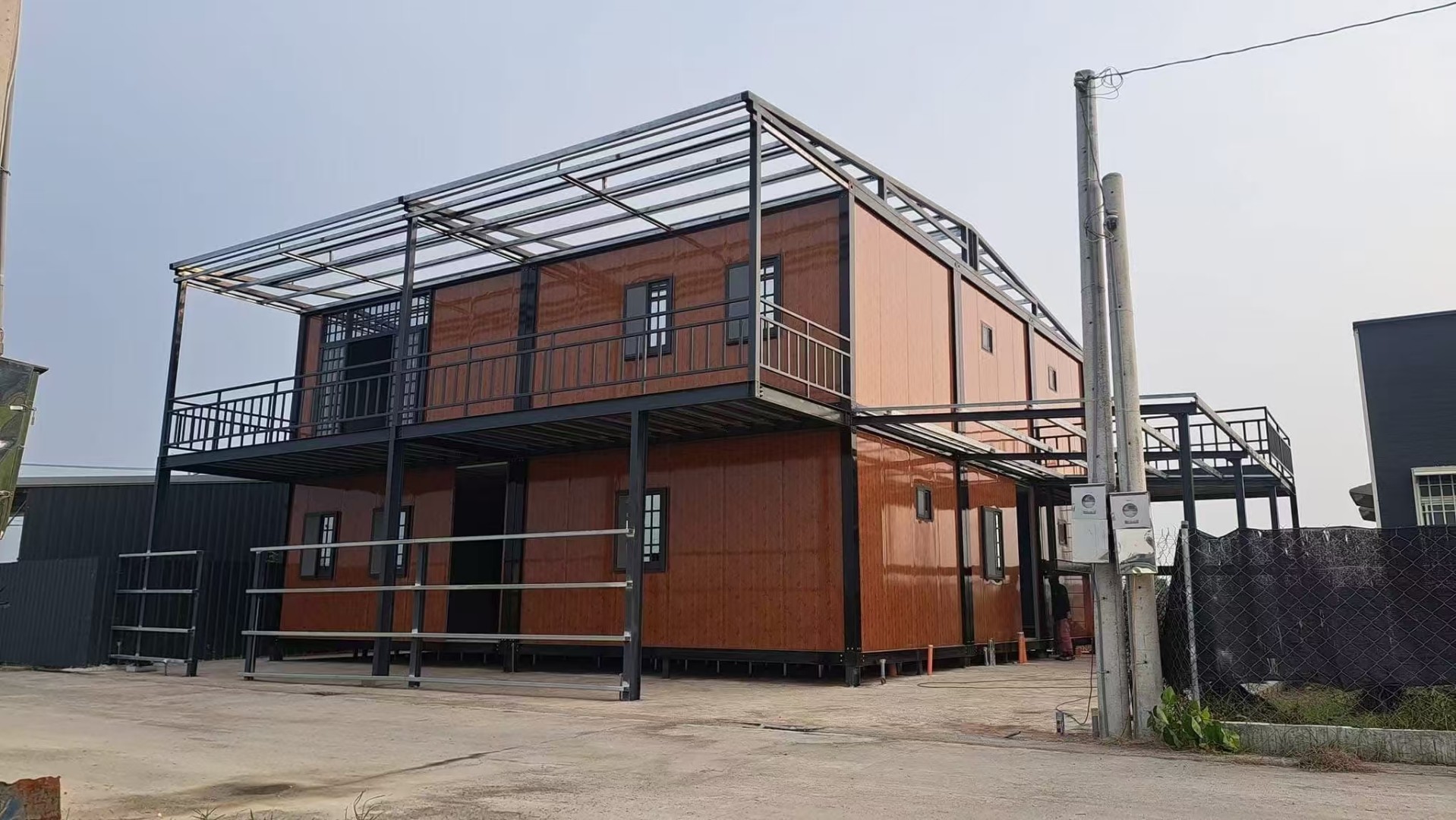 Apple Cabin Prefab House Light Steel Frame Container for Hotels