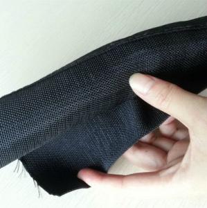 Buy cheap Self wrapping split braided sleeving Fireproof Wrappable split braided tube product
