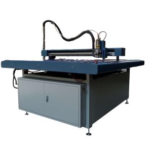 Buy cheap 1500x900mm Aluminum Countertops CNC Cutting Plotter for Apparel Plastic Patterns product