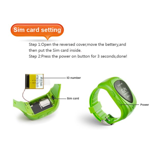 Auto Child Tracking Device Watch Long Battery Life Three Months Historical Route
