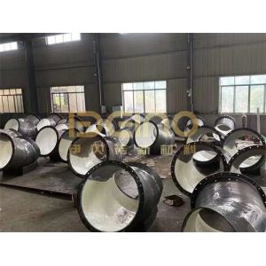 High Temperature Resistant Ceramic Lining Pipe Metal Ceramic Lined Tube