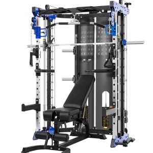 Multi Functional Commercial Gym Pin Load Selection Machines Cable Crossover