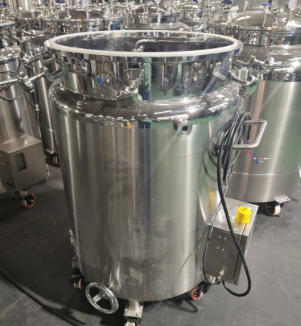 0.2MPa To 0.6MPa Softgel Medicine Storage Tanks For Temperature Range 20C To 120C