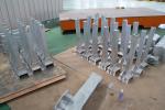 2MW Single Axis Solar Tracker Grid Rack Mount Structure