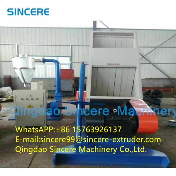 High Output Plastic Films/Pet Bottles/HDPE Milk Bottles Recycling Crusher Shredder Machine