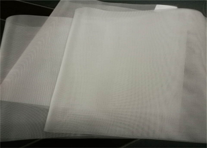 White 200 Mesh Polyester Screen Printing Fabric 45 Micron Thread