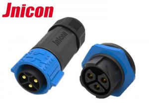 Buy cheap 30A 500V Waterproof Power Connector , Jnicon Panel Mount Power Connector product