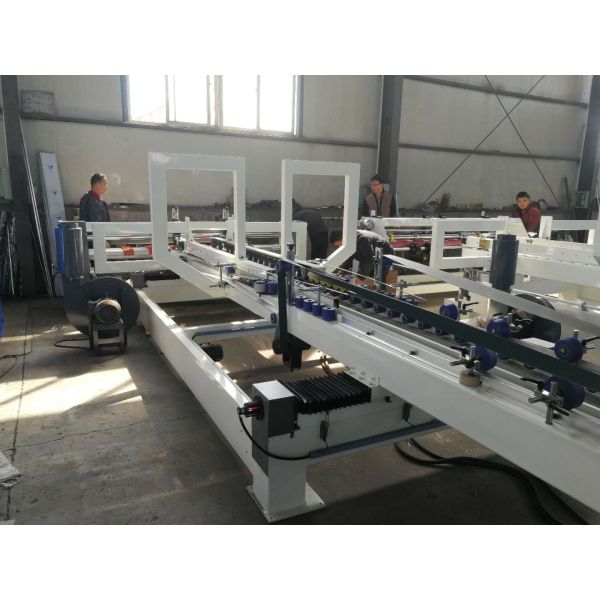 High Speed Carton Folder Gluer Machine Automatic Binding 5100KG ISO Certification