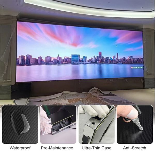 P1.25 Small Pitch LED Display 600x337.5mm Module Size Indoor LED Wall Display Panel