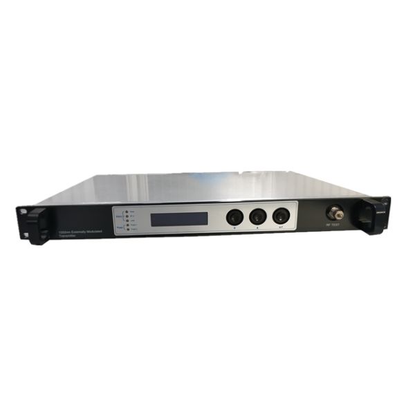 2 Output 9dBm 1550nm Optical Transmitter With SBS 13/16/18dBm Support RJ45