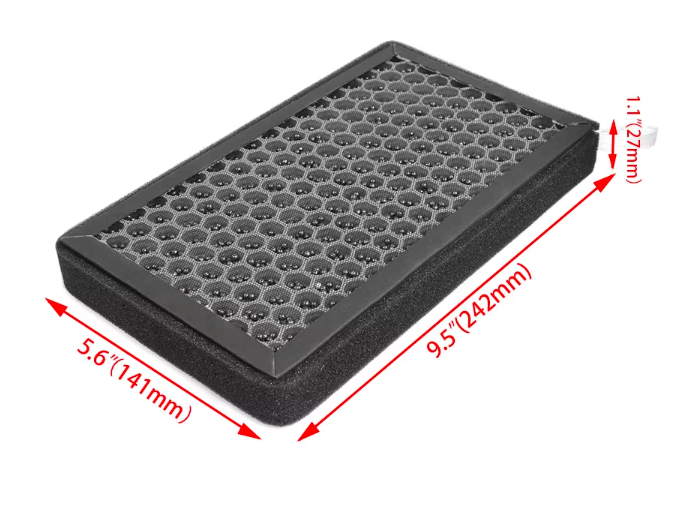 ODM Tesla Automobile Air Filter Element Original Parts 1658375-00-A 1658376-00-A