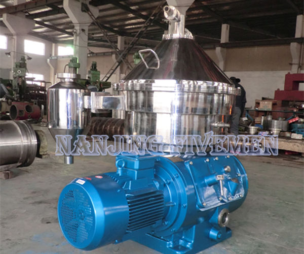 Disc Centrifuge Fish Processing Machine , Fish Oil Extraction / Fish Oil Filter Machine