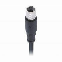 Buy cheap Straight Molded Waterproof Cable Connector 4P Coding A Female M5 Connector product