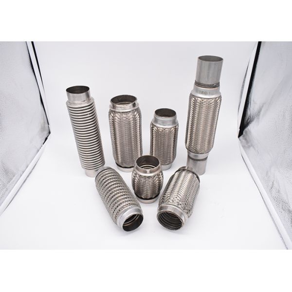 Exhaust System 2 Inch Stainless Steel Flexible Pipe Joint With Interlock