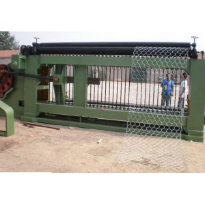 80*100 Automatic Hexagonal Wire Mesh Machine /Gabion Box Machine