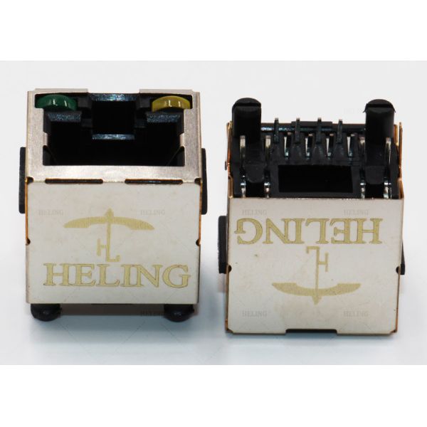 15 U" Right Angle Cat 5 RJ45 Connections For Networking / Communication Equipment