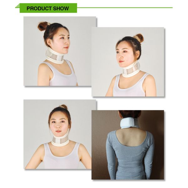 Whosale high quality plastic cervical collar neck support collar