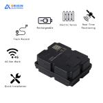 Customizable Alerts Reusable GPS Asset Tracker with IP67 Protection Light