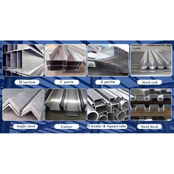 Customized Multi Storey Steel Frame Construction Prefabricated