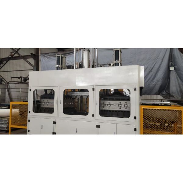 Aluminum Alloy Paper Pulp Molding Machine 380V Sugarcane Making