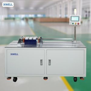 Buy cheap Prismatic Lithium Battery Cell Stacking And Pressing Machine product