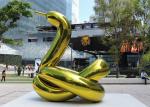 Buy cheap Titanium Coated Stainless Steel Balloon Sculpture Artist For Outdoor Public Decoration product