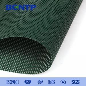 China Fire Retardant PVC Mesh Fabric  vinyl coated woven polyester mesh fabric high strength  anti -uv on sale