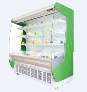 Buy cheap Remote System Multideck Open Chiller / Beverage Refrigerator Showcase product