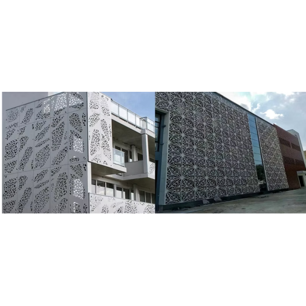 3D Design Aluminium Composite Panel Exterior Decorative Wall Panels For Cladding Material With LED Lighting