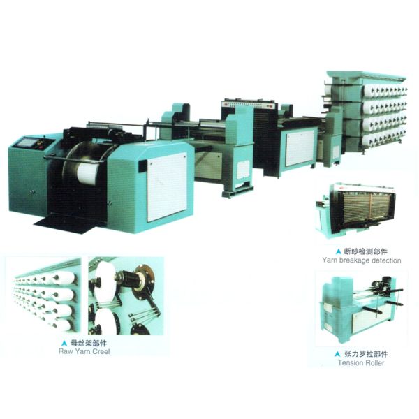 Knitting Textile Warping Machine Service Yarn Dividing Machine 4kw
