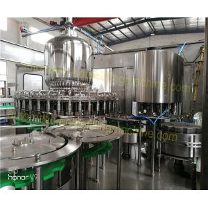 Buy cheap Mango / Sugarcane Aseptic Juice Filling Machine 40 Rinsing Heads 6000BPH product