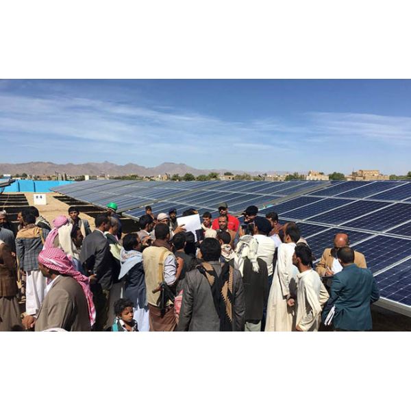 UNICEF Operate 100HP Solar Water Pumping System For Irrigation and Village Water Supply