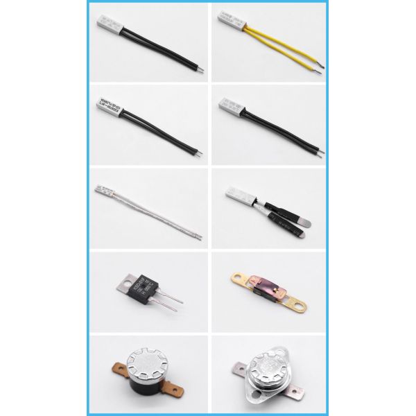 100m Ohm ST12 AMT Temperature Thermal Switch 16A Bi Metal Temperature Switch