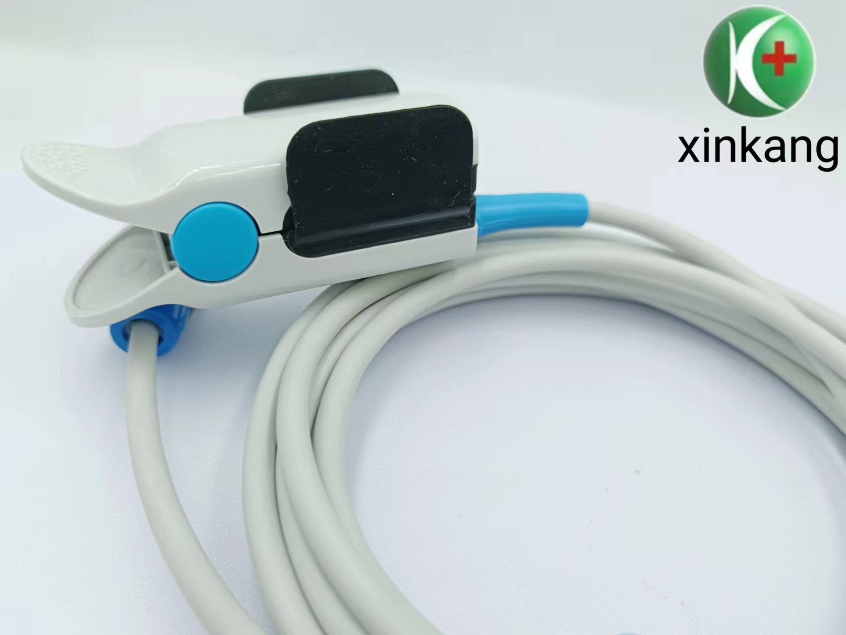 Compatible Mindray 6Pin 40 Degree Reusable Adult Finger Clip Spo2 Sensor Suit for Mindray MEC1000/1200/PM6000/7000/8000/9000