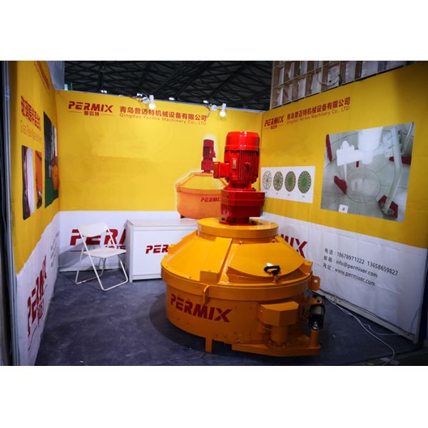 Concrete Block Mixer Planetary Concrete Mixer 30kw Mixing Power 180kgs Input Weight