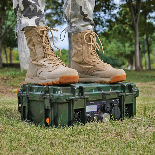 500W Solar Home Energy Storage Power Station Outdoor Portable Mobile Emergency Power Box